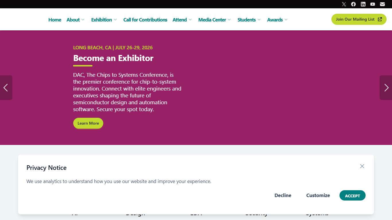 Home | Chips to Systems Conference