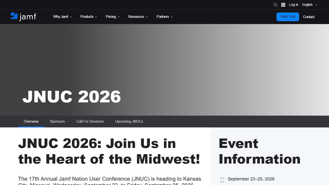 Jamf Nation User Conference 2026 | Jamf